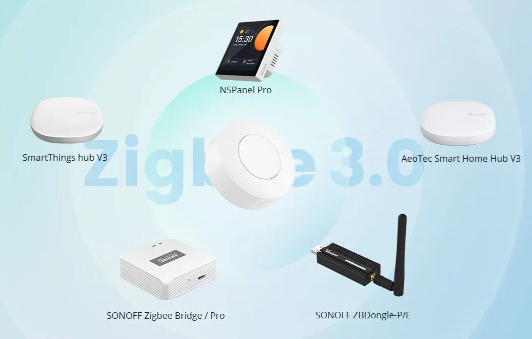 SONOFF SNZB-01P Zigbee Wireless Switch