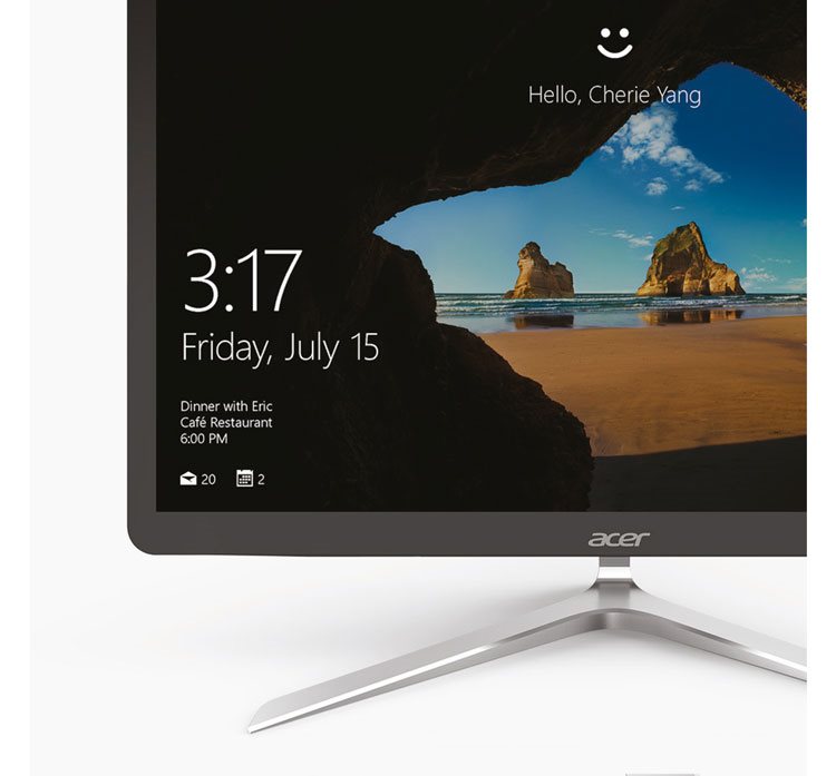 Windows Hello Acer Aspire U27-880