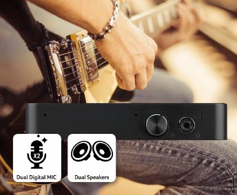 Audio block with better sound