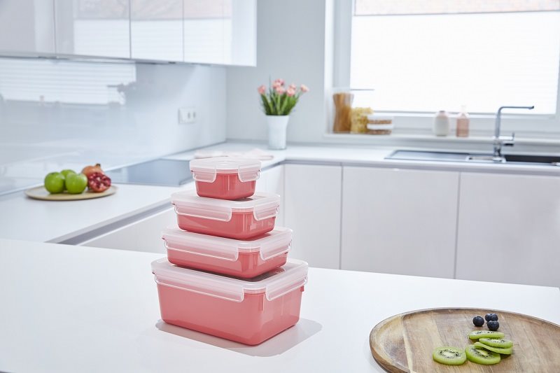Tefal 0,8 l Master Seal Farbbehälter N1012610 rosa