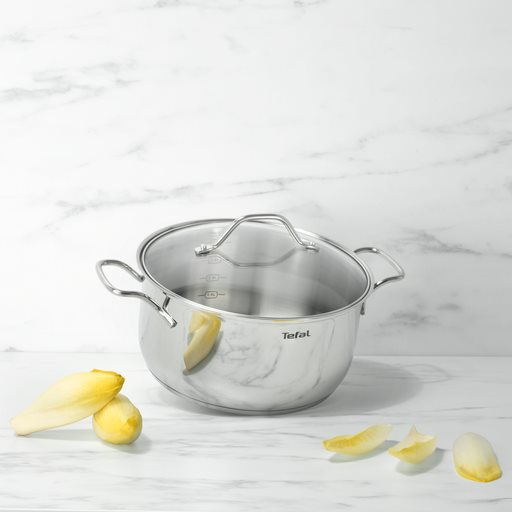 Tefal Kasserolle 20 cm mit Deckel Intuition B8644474
