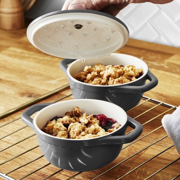 2 Stück Tefal Air MINI E255S255 Kasserollen mit Deckel
