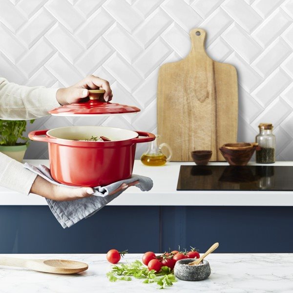 Ovale Kasserolle mit Deckel Tefal Air E2544455