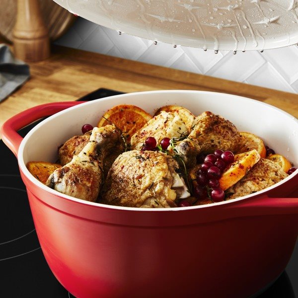 Tefal Air E2544655 Oval Casserole Dish with Lid Tefal Air E2544655 Oval Casserole Dish with Lid
