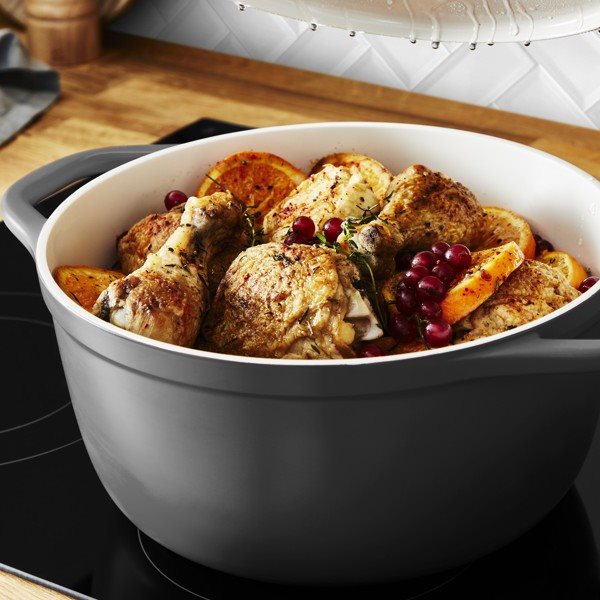 Oválný kastrol s poklicí Tefal Air E2554655