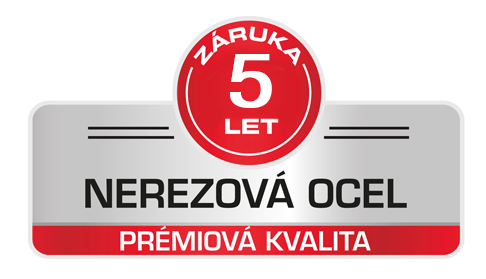 5 year warranty Záruka 5 let