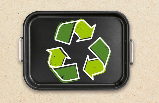 Tefal Backform mit Griffen 27 x 37 cm La Recyclé J5705953