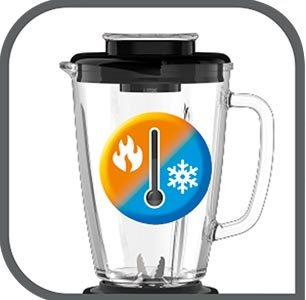 Tefal BL438831 Blendforce 2 Durable glass container