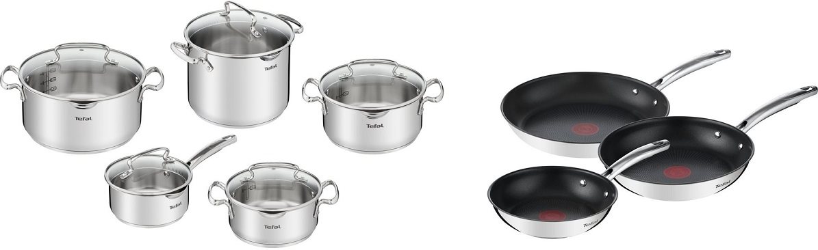Tefal Duetto+ G719SA74 - 10 ks a Duetto+ G732S334 - 3 ks