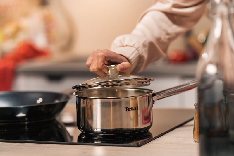 Sada nádobí Tefal sada nerez nádobí 10 ks Cook Eat B921SA55