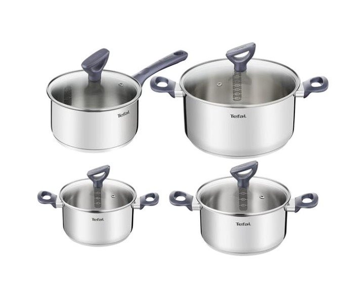 Tefal Cookware Set 8 pieces Daily Cook G712S855 Tefal Cookware Set 8 pieces Daily Cook G712S855