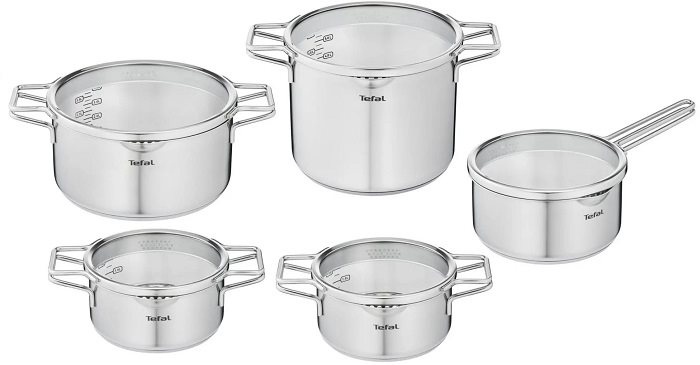 Sada nádobí Tefal Nordica SS H852SA55 