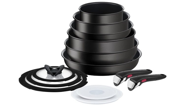 Tefal Ingenio Eco Resist 13 Piece Cookware Set L3979153
