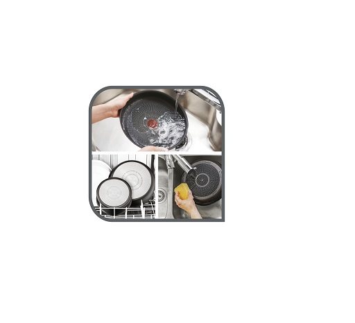 Tefal Ingenio Black Stone 4pcs L3998902 - Cookware Set