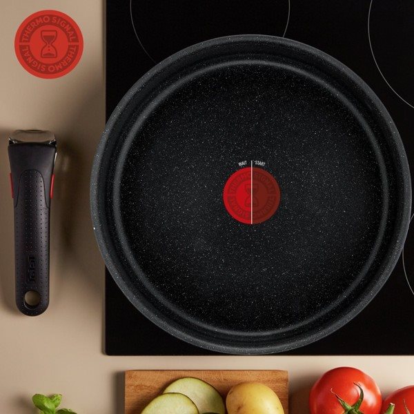 Tefal Set of 4 dishes Ingenio Black Stone L3998902