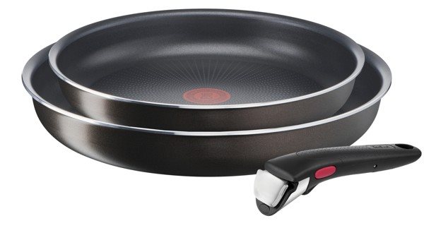 Tefal Set of pans 24 cm and 28 cm with removable handle 3 pcs Ingenio XL Intense L1509273