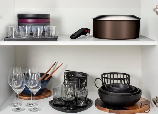 Tefal Set of pans 24 cm and 28 cm with removable handle 3 pcs Ingenio XL Intense L1509273