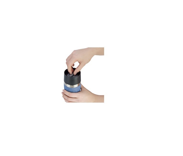 Tefal Reisebecher 0,3 l Compact Becher blau N2160210