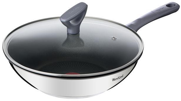 Wok Tefal pánev Wok 28 cm + poklice Daily Cook G7309955