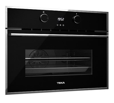 Set trouba, varná deska a digestoř TEKA HLC 844 C Black + TEKA IZC 64630 U-Black + TEKA DLV 68660 U-Black