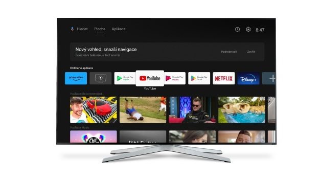 Multimediálne centrum TESLA MediaBox XT850 Android TV