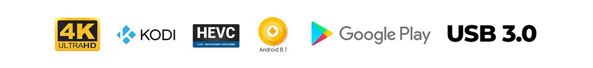 TESLA MediaBox X300 KODI, HEVC, Android 8.1, Google Play, USB 3.0
