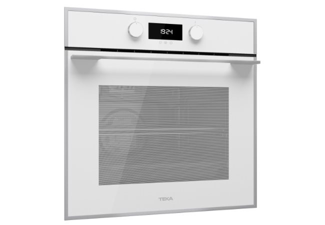 Set trouba, varná deska a digestoř TEKA HLB 840 White + TEKA GZC 64321 U-White + TEKA CNL 6610 SS