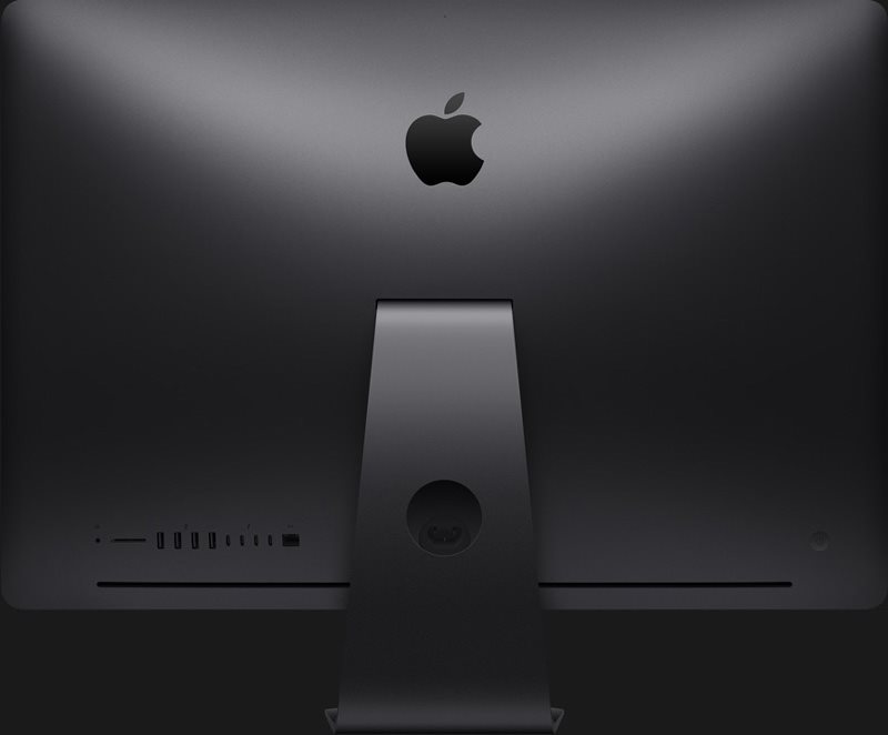 Konektory iMac Pro, konektory