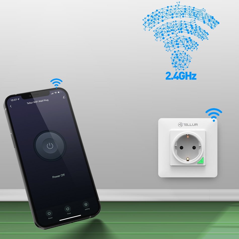 Tellur WiFi Smart Wall Plug