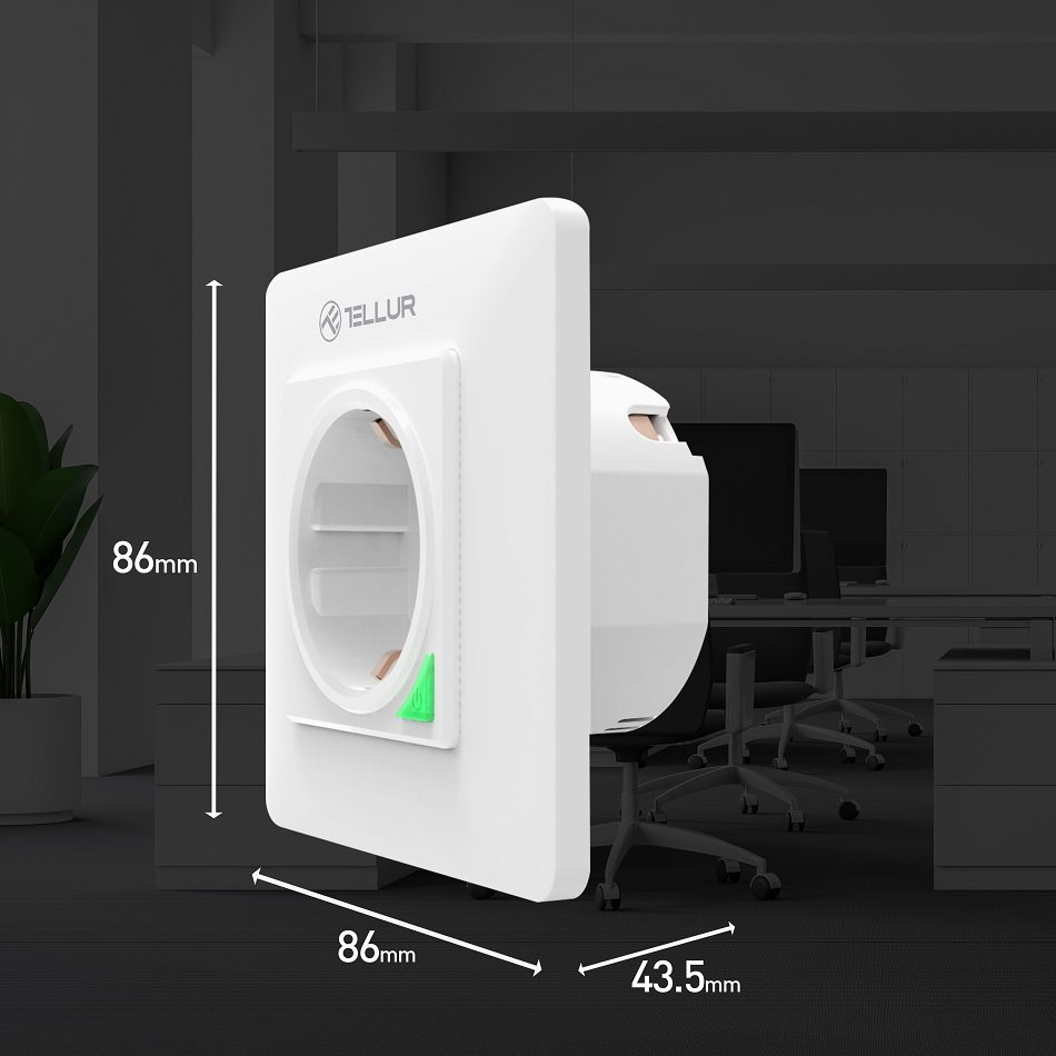 Tellur WiFi Smart Wall Plug