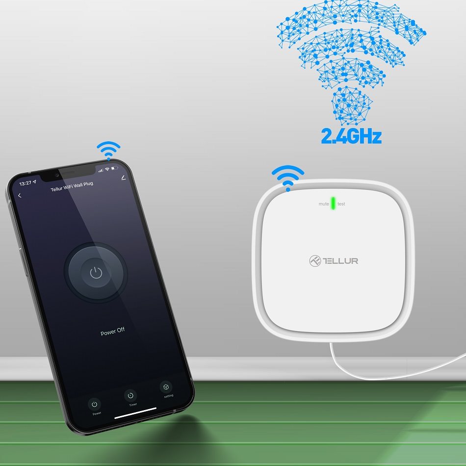 Detektor plynu Tellur WiFi Smart Plynový Sensor