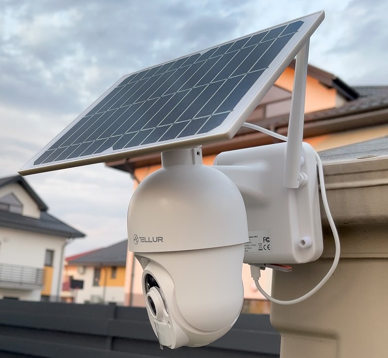 IP Camera Tellur WiFi Smart Solar Camera FullHD