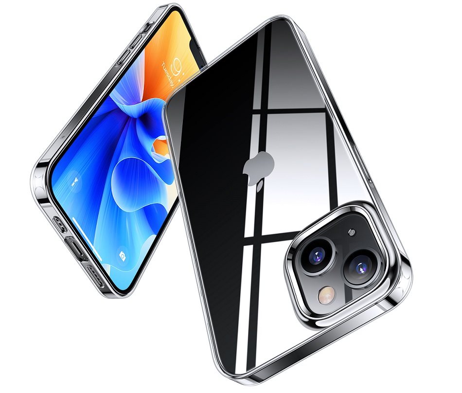 Pouzdro na mobil Torras Crystal Clear pro iPhone 13 6.1 Clear Pouzdro na mobil Torras Crystal Clear pro iPhone 13 6.1 Clear