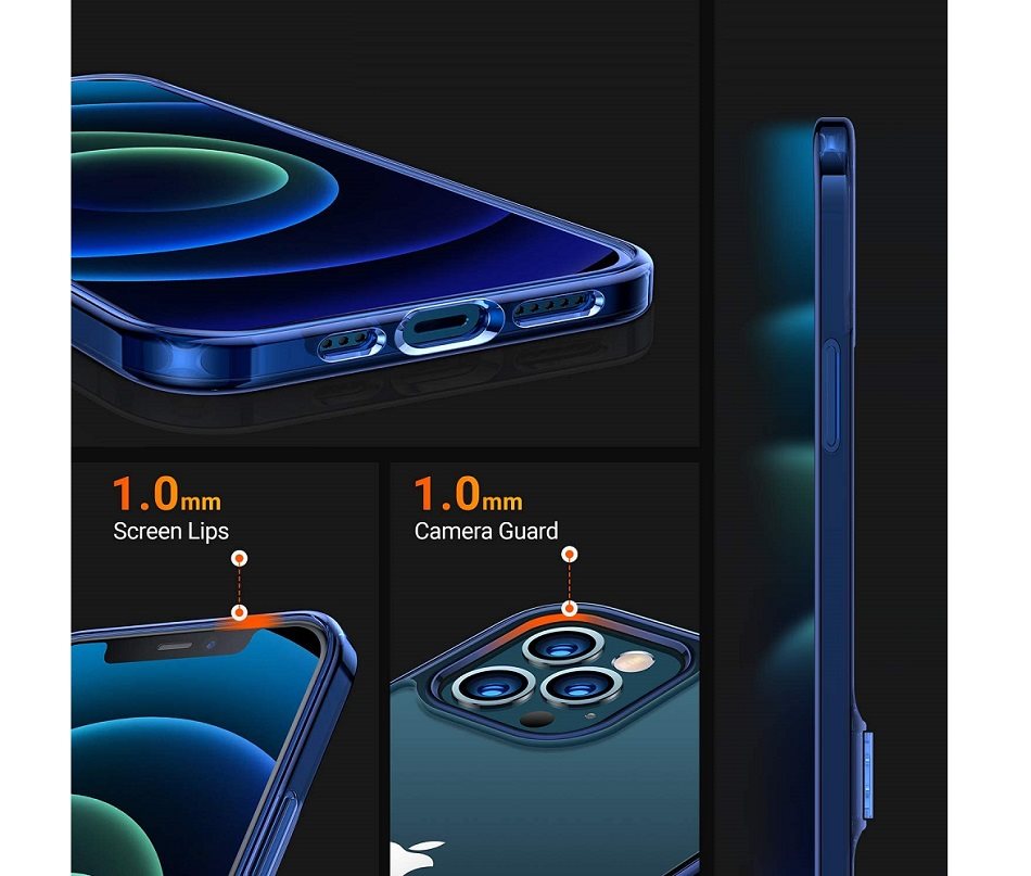 Puzdro na mobil Torras MoonClimber pre iPhone 12 Pro Max Clear Puzdro na mobil Torras MoonClimber pre iPhone 12 Pro Max Clear