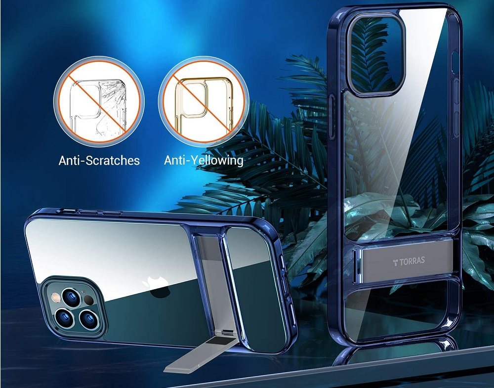 Puzdro na mobil Torras MoonClimber pre iPhone 12 Pro Max Clear Puzdro na mobil Torras MoonClimber pre iPhone 12 Pro Max Clear