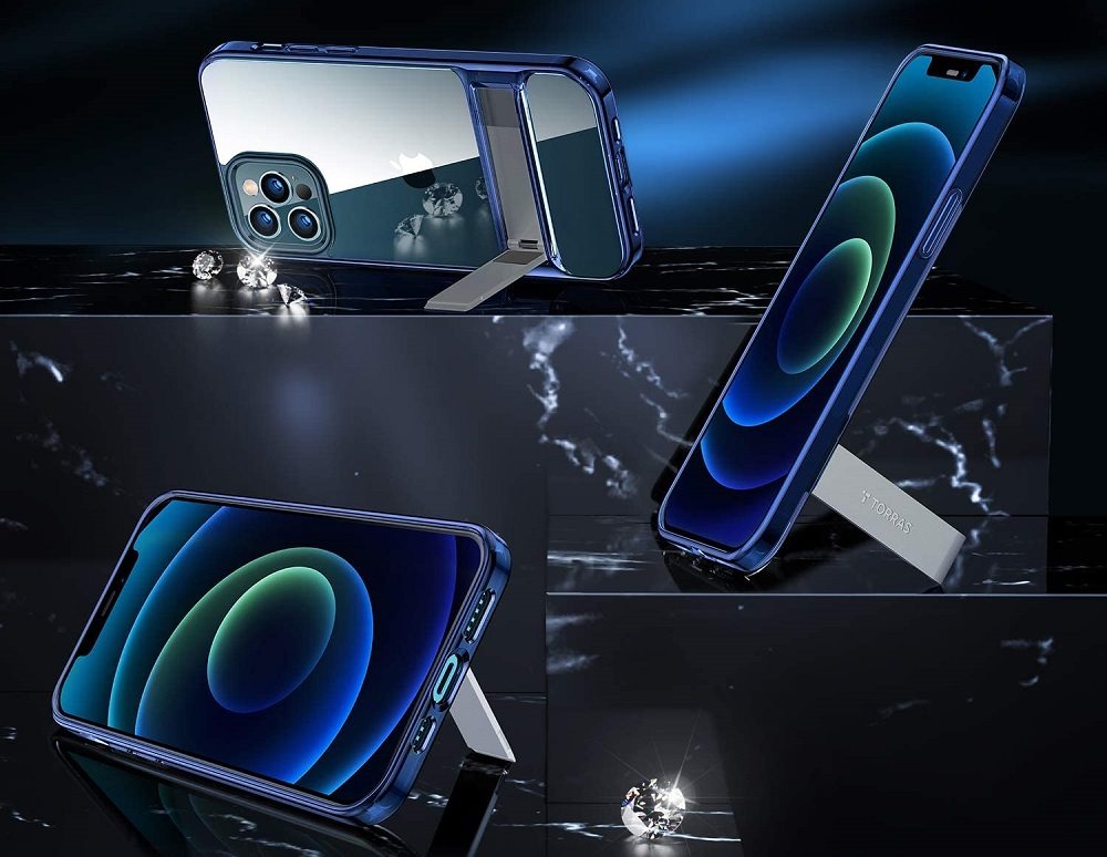 Puzdro na mobil Torras MoonClimber pre iPhone 12 Pro Max Clear Puzdro na mobil Torras MoonClimber pre iPhone 12 Pro Max Clear