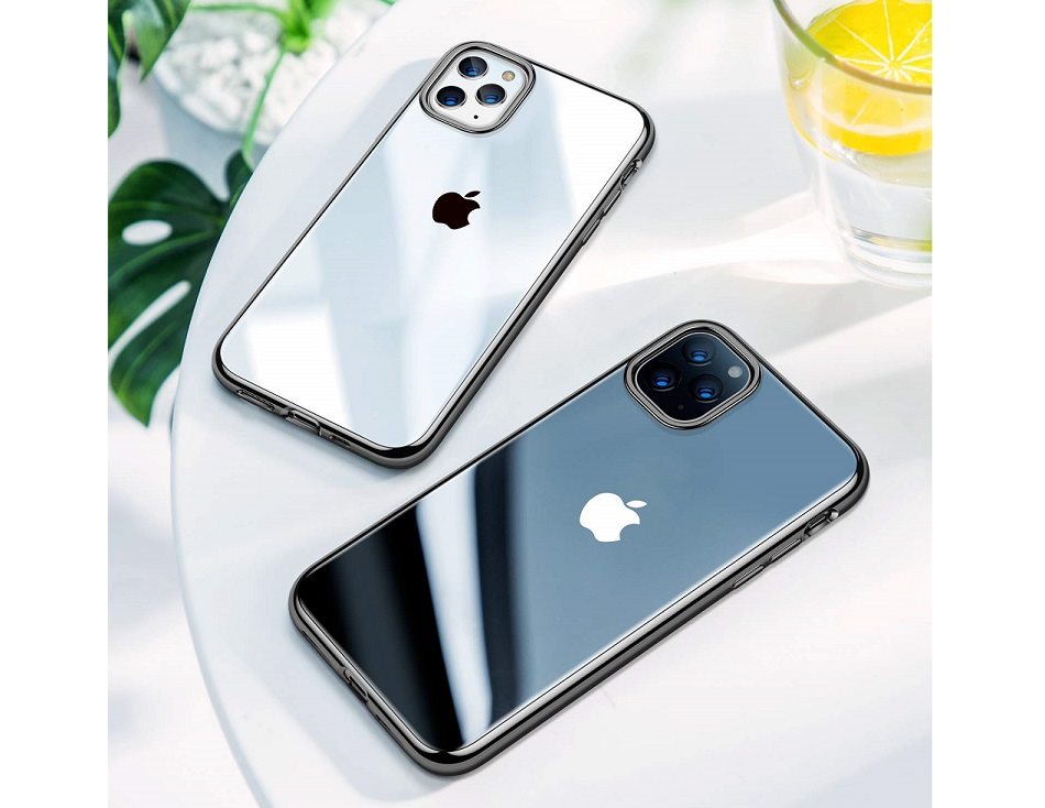 Puzdro na mobil Torras Crystal Clear pre iPhone 11 Pro Black