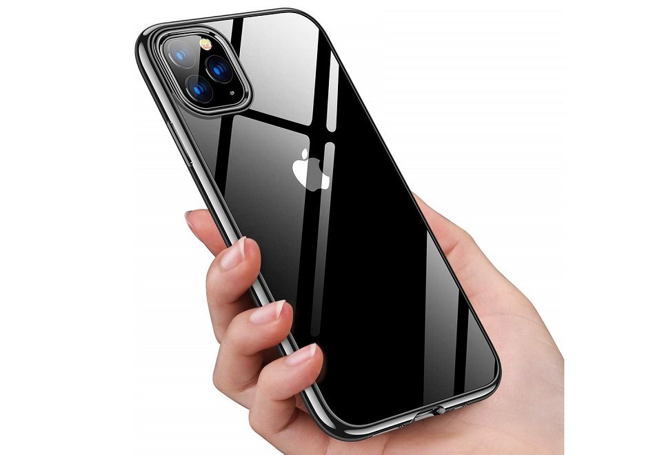 Puzdro na mobil Torras Crystal Clear pre iPhone 11 Pro Black
