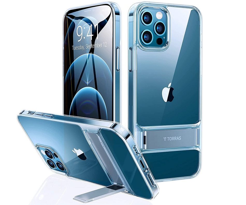 Puzdro na mobil Torras MoonClimber pre iPhone 12/12 Pro Clear Puzdro na mobil Torras MoonClimber pre iPhone 12/12 Pro Clear