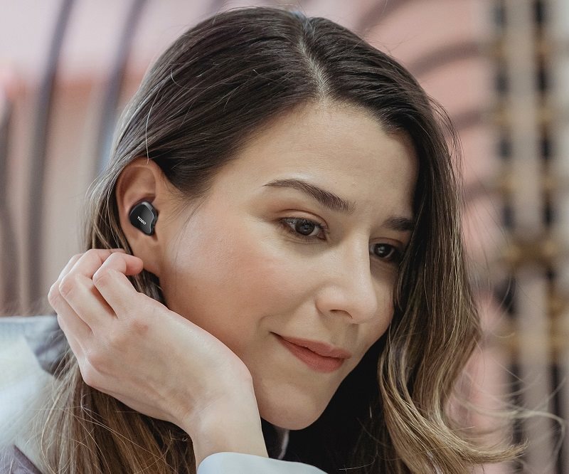 Bezdrátová sluchátka TOZO Crystal Buds TWS 