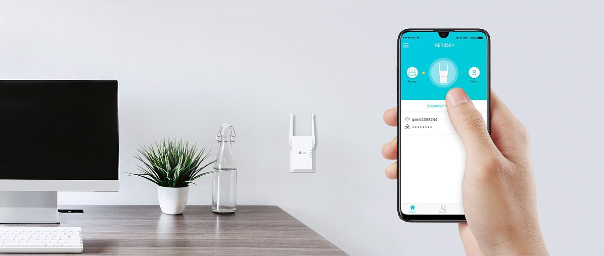 TP-Link RE705X WiFi6 Extender