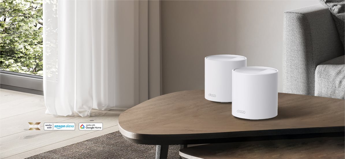 TP-Link Deco X10 AX1500 Mesh WiFi 6 system, 2-pack
