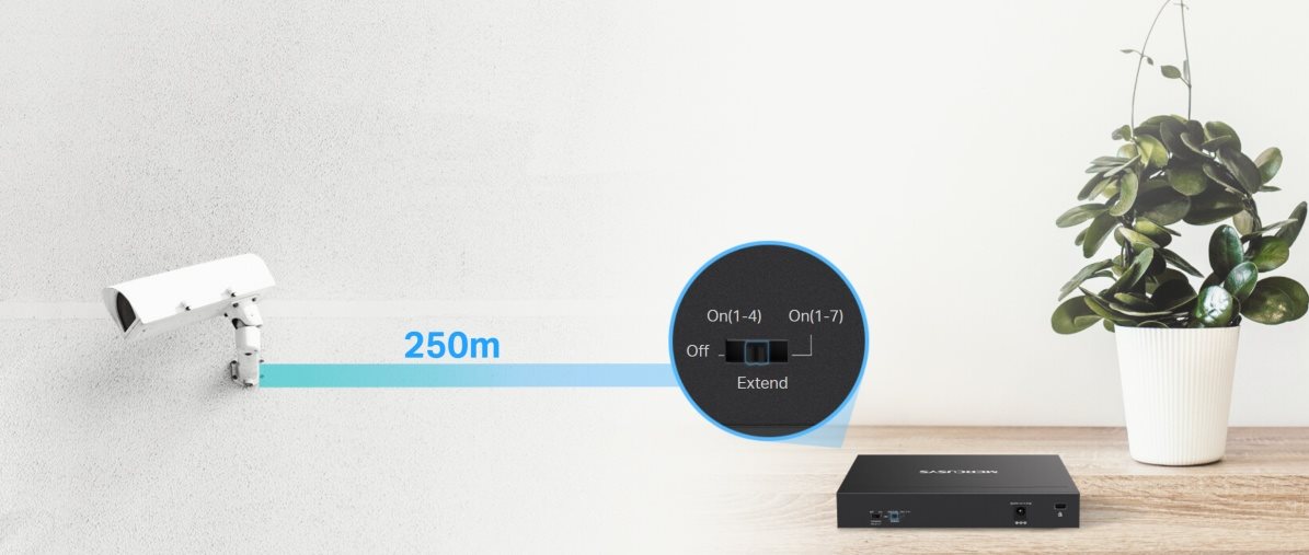 Switch Mercusys MS108GP