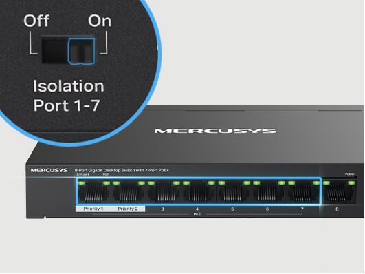 Switch Mercusys MS108GP