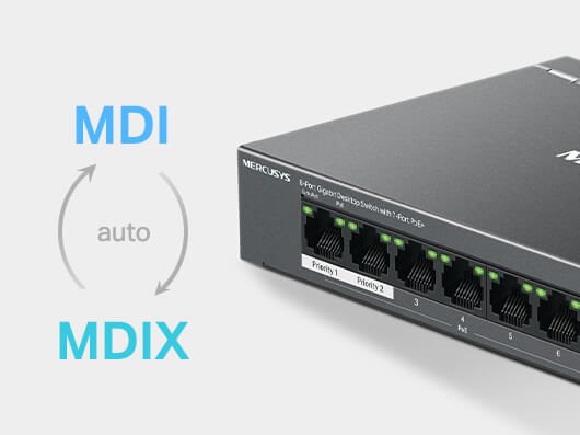 Switch Mercusys MS108GP
