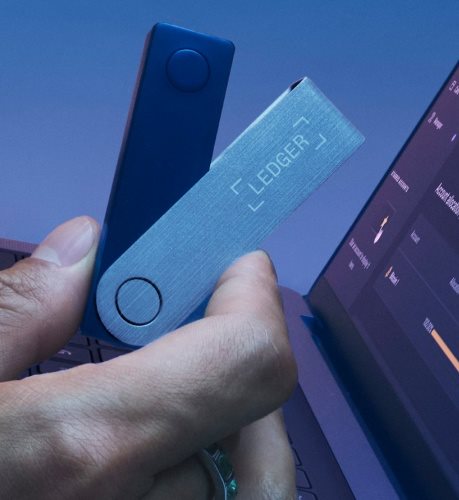 Ledger Nano X Blazing Orange Crypto Hardware Wallet