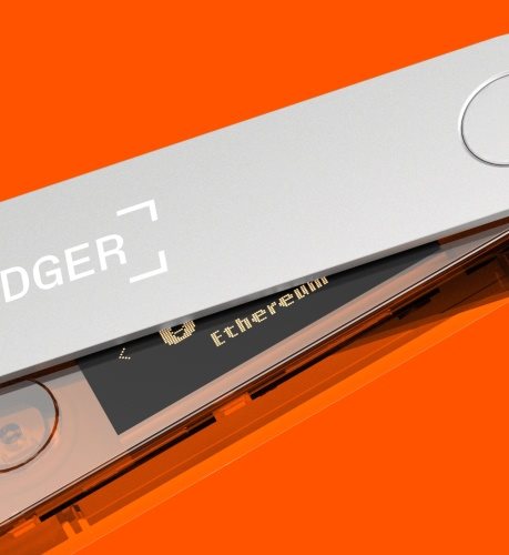 Ledger Nano X Blazing Orange Crypto Hardware Wallet