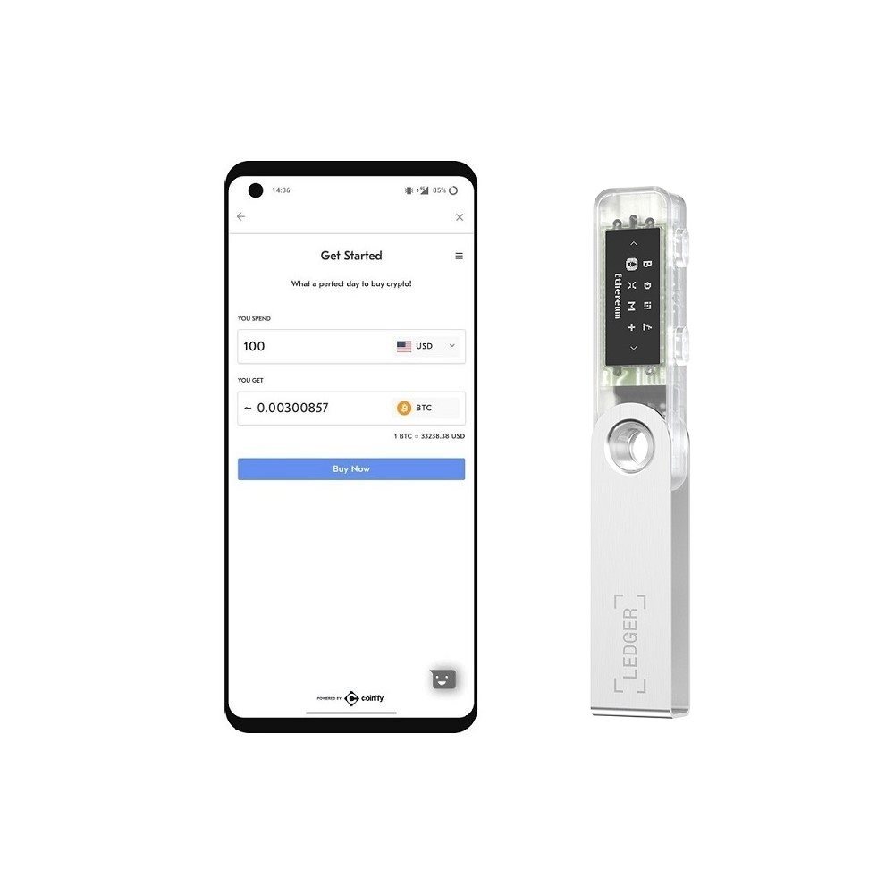 Ledger Nano S Plus Full Transparent
