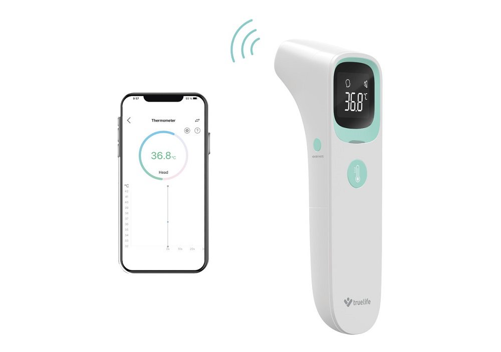 Bezkontaktní teploměr TrueLife Care Q10 BT