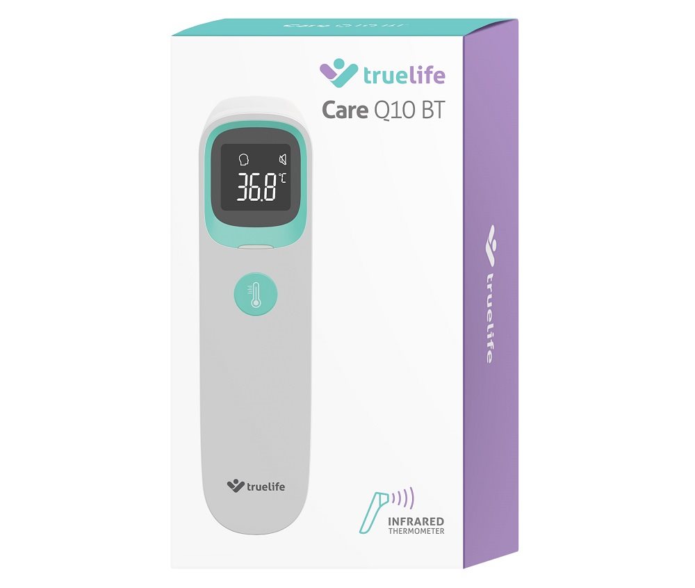 Bezkontaktní teploměr TrueLife Care Q10 BT